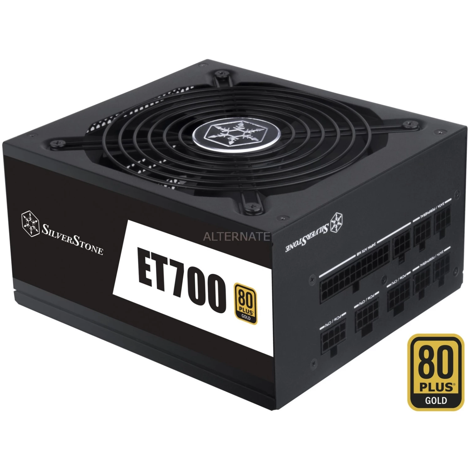 Ab 500 Watt SilverStone SilvStone SST-ET700-MG, PC-Netzteil (schwarz, 4x PCIe, Kabel-Management, 700 Watt) 3 Ab 500 Watt SilverStone SilvStone SST-ET700-MG, PC-Netzteil (schwarz, 4x PCIe, Kabel-Management, 700 Watt)