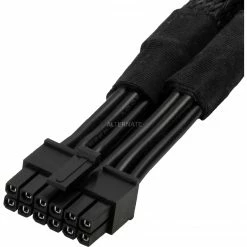 Gesleevte Kabel SilverStone Stromkabel SST-PP12-EPS (schwarz, 55cm) 10 Gesleevte Kabel SilverStone Stromkabel SST-PP12-EPS (schwarz, 55cm) -Angebote Netzteile Store SilverStone Stromkabel SST PP12 EPS@@1737114 3