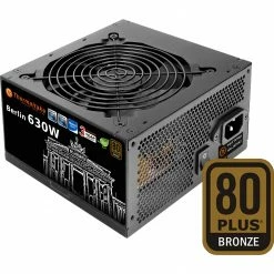 Ab 500 Watt Thermaltake Berlin 630W, PC-Netzteil (schwarz, 2x PCIe, 630 Watt, Retail)