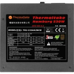 Ab 500 Watt Thermaltake Hamburg 530W, PC-Netzteil (schwarz, 2x PCIe, 530 Watt, Retail) -Angebote Netzteile Store Thermaltake Hamburg 530W PC Netzteil@@tn5t19 4