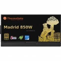 Ab 750 Watt Thermaltake Madrid 850W, PC-Netzteil (schwarz, 4x PCIe, 850 Watt) 10 Ab 750 Watt Thermaltake Madrid 850W, PC-Netzteil (schwarz, 4x PCIe, 850 Watt) -Angebote Netzteile Store Thermaltake Madrid 850W PC Netzteil@@tn8t23 2