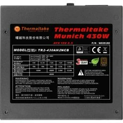 Unter 500 Watt Thermaltake Munich 430W, PC-Netzteil (schwarz, 1x PCIe, 430 Watt, Retail) -Angebote Netzteile Store Thermaltake Munich 430W PC Netzteil@@tn4t19 4