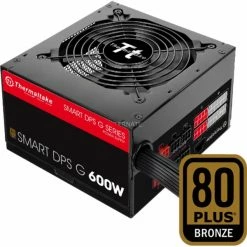 Ab 500 Watt Thermaltake SMART DPS G Digital 600W 80+ Bronze, PC-Netzteil (schwarz, 600 Watt)
