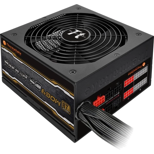Ab 500 Watt Thermaltake Smart SE 630W, PC-Netzteil (schwarz, 2x PCIe, Kabel-Management, 630 Watt) 3 Ab 500 Watt Thermaltake Smart SE 630W, PC-Netzteil (schwarz, 2x PCIe, Kabel-Management, 630 Watt)