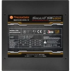 Ab 500 Watt Thermaltake Smart SE 630W, PC-Netzteil (schwarz, 2x PCIe, Kabel-Management, 630 Watt) 9 Ab 500 Watt Thermaltake Smart SE 630W, PC-Netzteil (schwarz, 2x PCIe, Kabel-Management, 630 Watt) -Angebote Netzteile Store Thermaltake Smart SE 630W PC Netzteil@@tn6t29 2