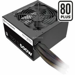 Ab 500 Watt Thermaltake TR2 S 500W, PC-Netzteil (schwarz, 2x PCIe, 500 Watt)
