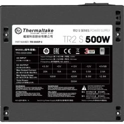 Ab 500 Watt Thermaltake TR2 S 500W, PC-Netzteil (schwarz, 2x PCIe, 500 Watt) -Angebote Netzteile Store Thermaltake TR2 S 500W PC Netzteil@@tn5t33 3