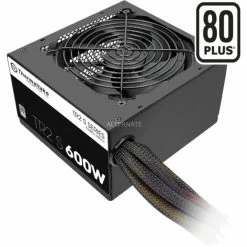 Ab 500 Watt Thermaltake TR2 S 600W, PC-Netzteil (schwarz, 2x PCIe, 600 Watt)