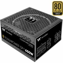 Ab 500 Watt Thermaltake Toughpower GF1 650W, PC-Netzteil (schwarz, 4x PCIe, Kabel-Management, 650 Watt)