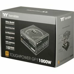 Ab 750 Watt Thermaltake Toughpower GF1 Gold 1000W, PC-Netzteil (schwarz, 6x PCIe, Kabel-Management, 1000 Watt) -Angebote Netzteile Store Thermaltake Toughpower GF1 Gold 1000W PC Netzteil@@1753000 3
