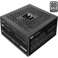 Ab 500 Watt Thermaltake Toughpower PF1 650W, PC-Netzteil (schwarz, 4x PCIe, Kabel-Management, 650 Watt)