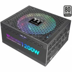 Ab 750 Watt Thermaltake Toughpower PF1 ARGB 1200W, PC-Netzteil (schwarz, 8x PCIe, Kabel-Management, 1200 Watt)