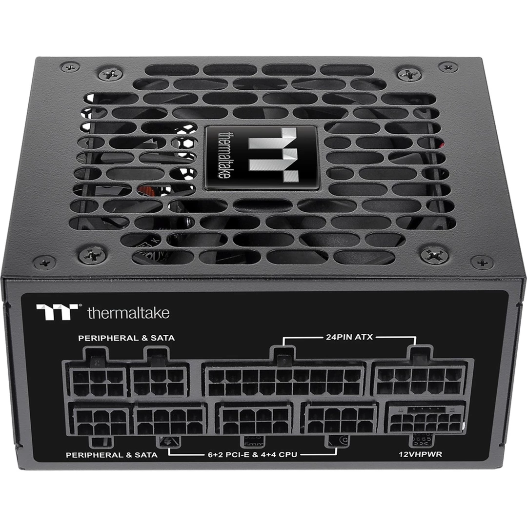 Ab 750 Watt Thermaltake Toughpower SFX 850W, PC-Netzteil (schwarz, 2x PCIe, Kabel-Management, 850 Watt) 8 Ab 750 Watt Thermaltake Toughpower SFX 850W, PC-Netzteil (schwarz, 2x PCIe, Kabel-Management, 850 Watt) – Bild 6