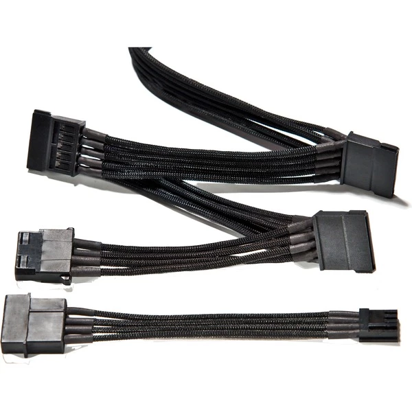 Gesleevte Kabel Be Quiet! 3x S-ATA + 1x HDD / FDD 70cm, Kabel (schwarz) 3 Gesleevte Kabel Be Quiet! 3x S-ATA + 1x HDD / FDD 70cm, Kabel (schwarz)