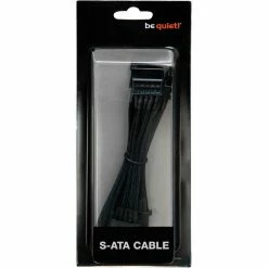 Gesleevte Kabel Be Quiet! 4x S-ATA 60 Cm, Kabel (schwarz) -Angebote Netzteile Store be quiet 4x S ATA 60 cm Kabel@@tnzv23 2