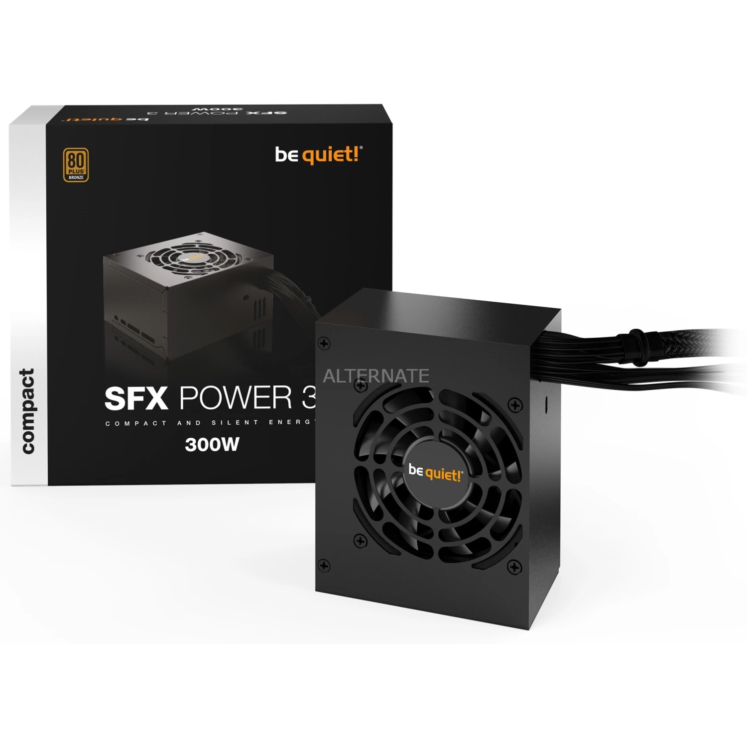 Unter 500 Watt Be Quiet! SFX Power 3 300W, PC-Netzteil (schwarz, 1x PCIe, 300 Watt) 5 Unter 500 Watt Be Quiet! SFX Power 3 300W, PC-Netzteil (schwarz, 1x PCIe, 300 Watt) – Bild 3